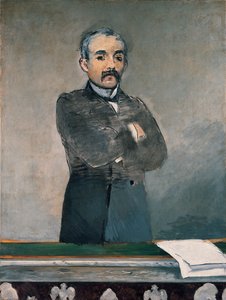 Portrait of Georges Clemenceau by Édouard Manet